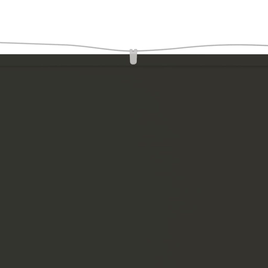 Luifel Verticaal Oxford Stof Kleurig 100 x 1200 cm Antraciet