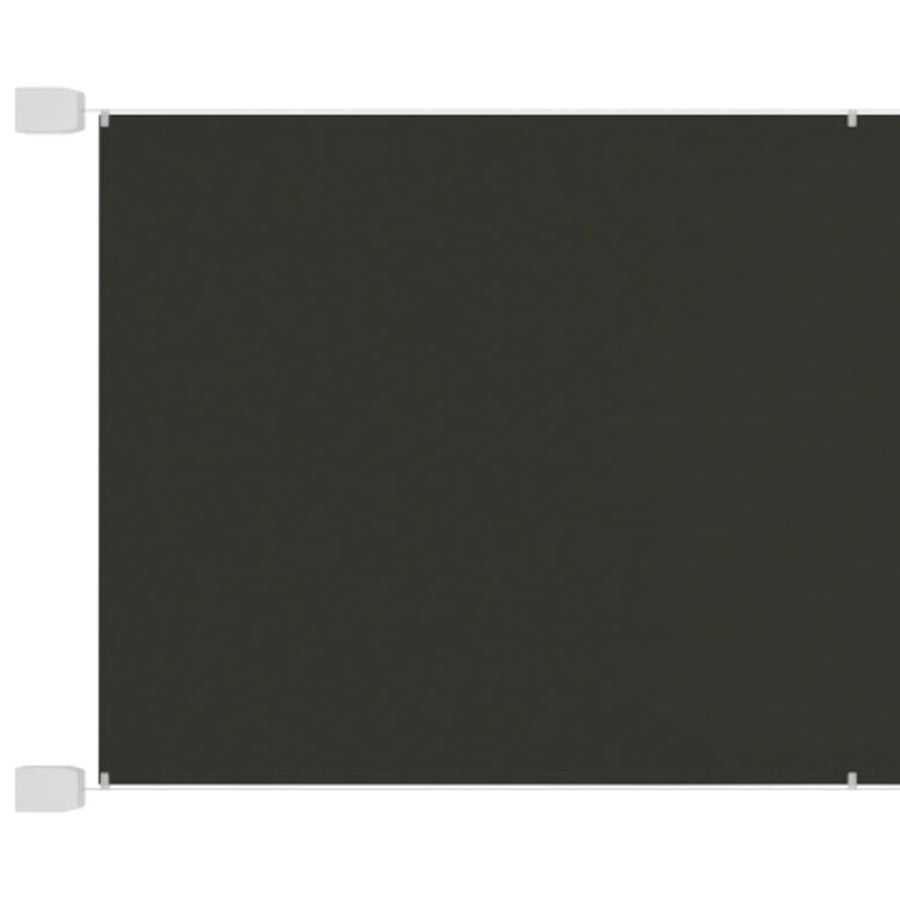 Luifel Verticaal Oxford Stof Kleurig Antraciet 140 x 420 cm