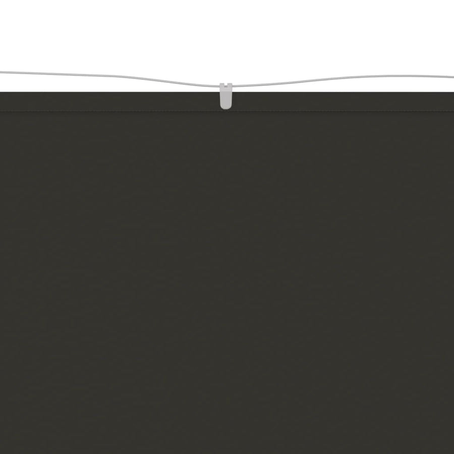 Luifel Verticaal Oxford Stof Kleurig 180 x 1000 cm Antraciet