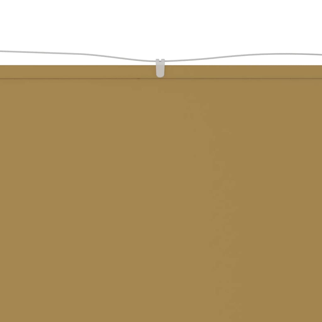 Luifel Verticaal Oxford Stof 60 x 600 cm Beige