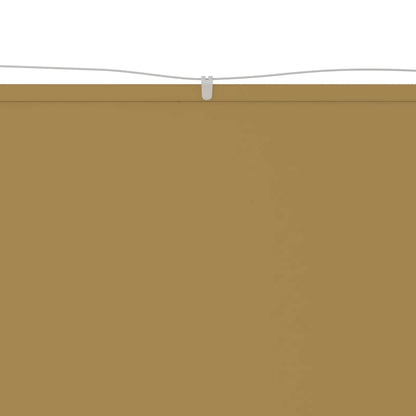 Luifel Verticaal Oxford Stof 60 x 600 cm Beige