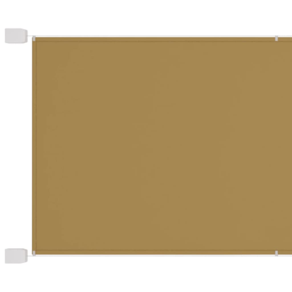 Luifel Verticaal Oxford Stof 60 x 1200 cm Beige