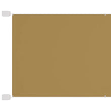 Luifel Verticaal Oxford Stof 60 x 1200 cm Beige
