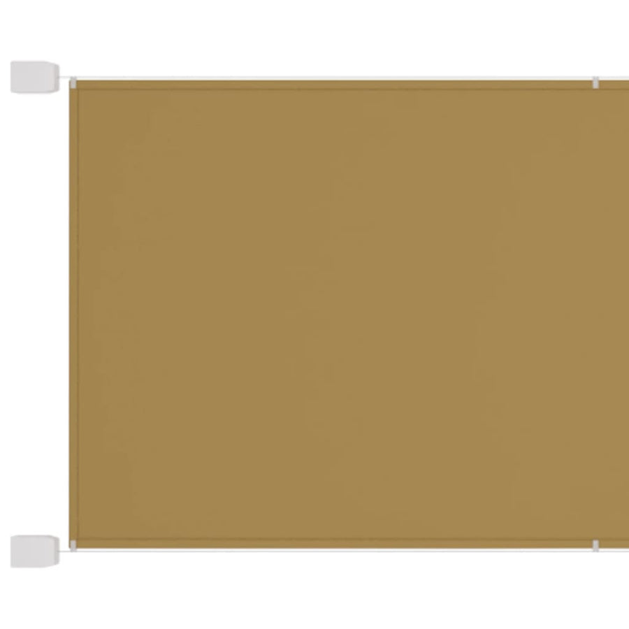 Luifel Verticaal Oxford Stof 60 x 1200 cm Beige