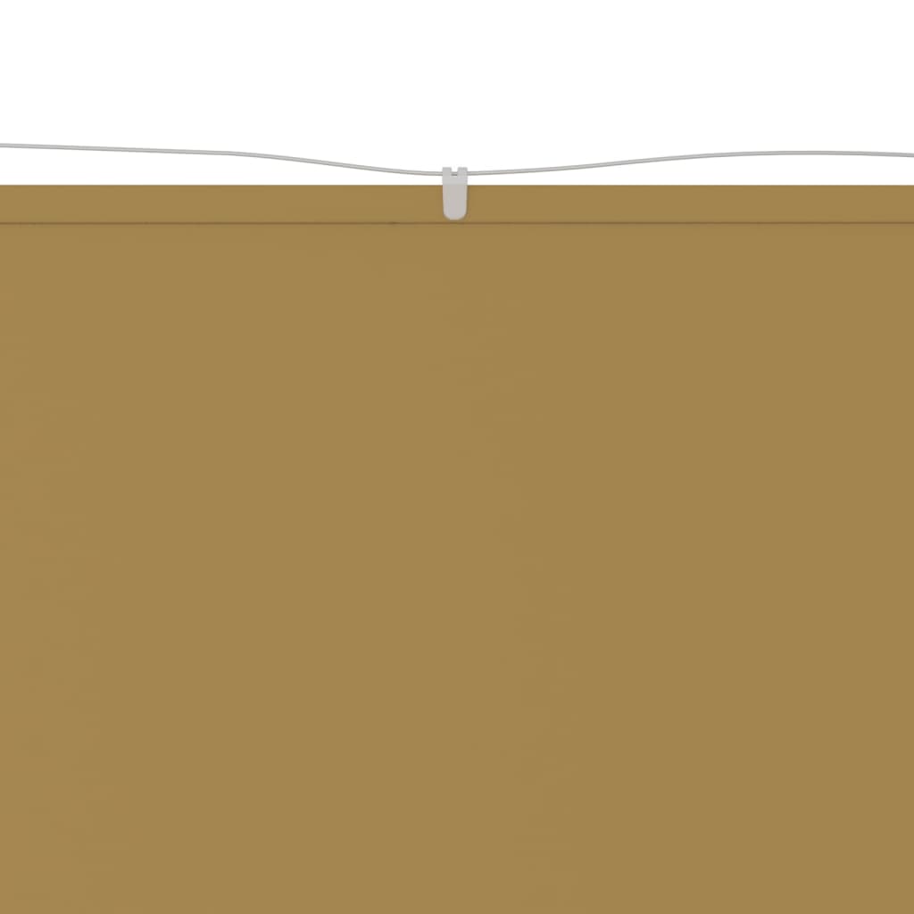 Luifel Verticaal Oxford Stof 60 x 1200 cm Beige