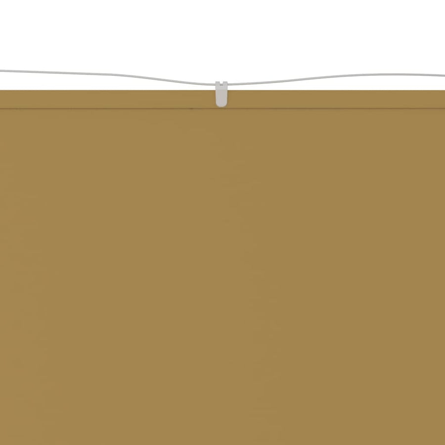 Luifel Verticaal Oxford Stof 60 x 1200 cm Beige