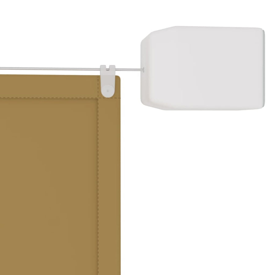 Luifel Verticaal Oxford Stof 60 x 1200 cm Beige