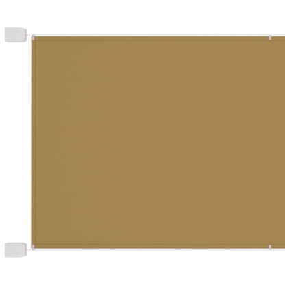 Luifel Verticaal Oxford Stof Beige 140 x 270 cm