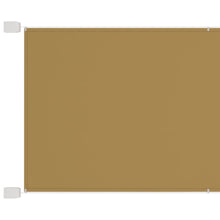 Luifel Verticaal Oxford Stof Beige 140 x 420 cm