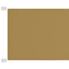 Luifel Verticaal Oxford Stof 140 x 600 cm Beige