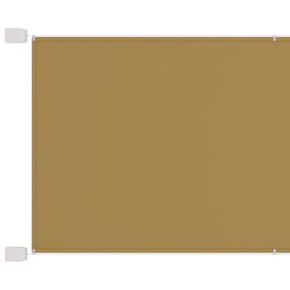 Luifel Verticaal Oxford Stof 140 x 1000 cm Beige