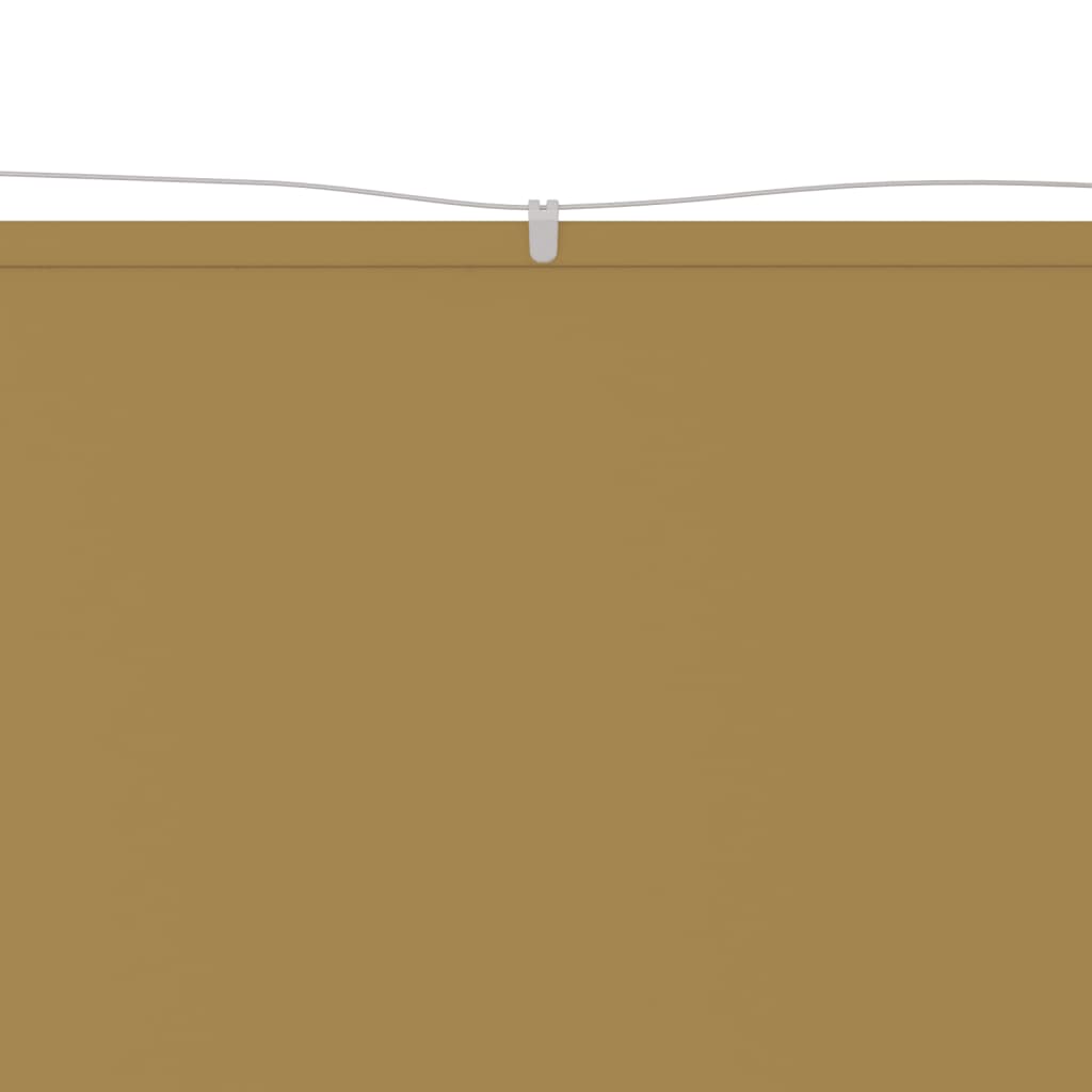 Luifel Verticaal Oxford Stof 140 x 1000 cm Beige