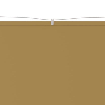 Luifel Verticaal Oxford Stof 140 x 1000 cm Beige