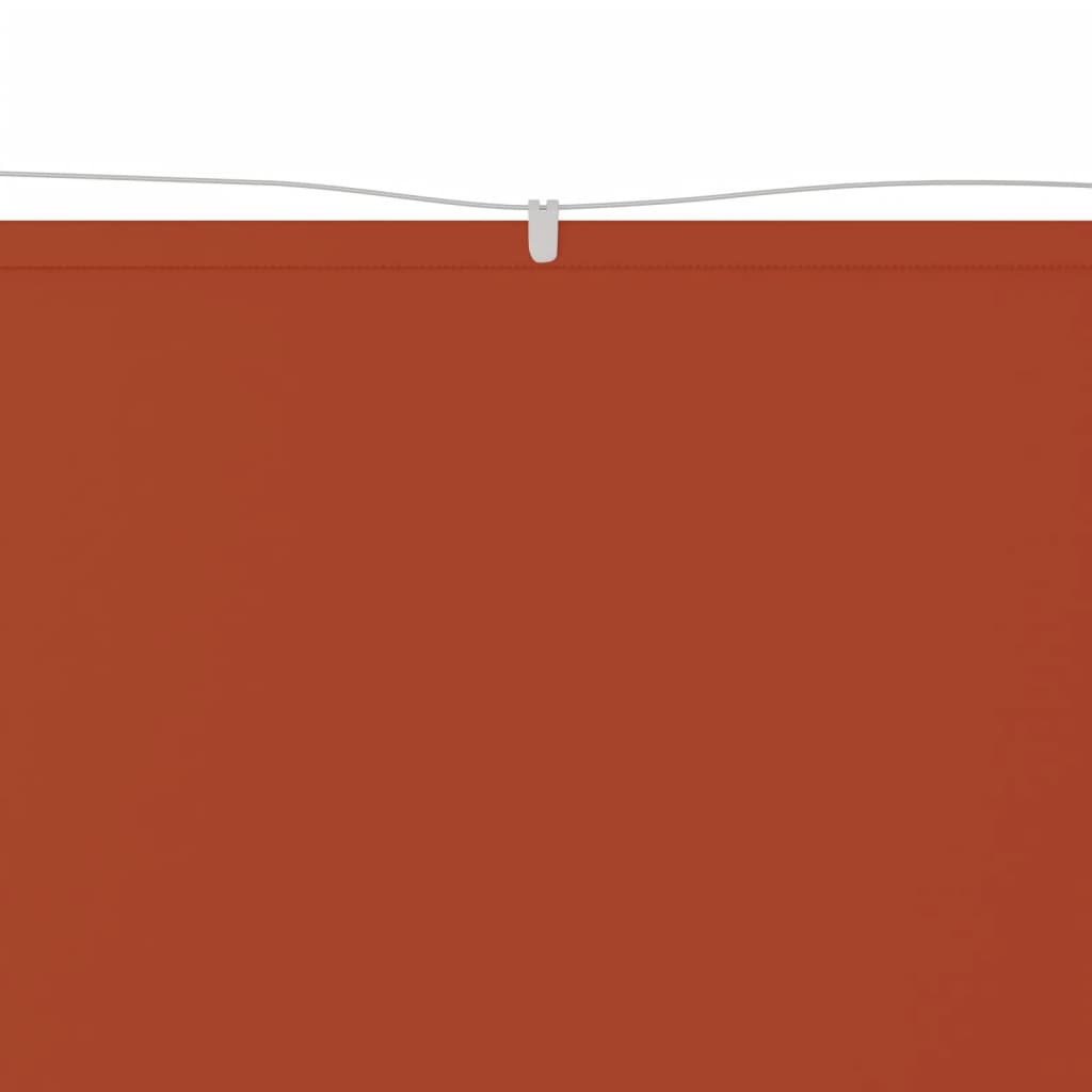 Luifel Verticaal Oxford Stof Kleurig 60 x 1000 cm Terracotta