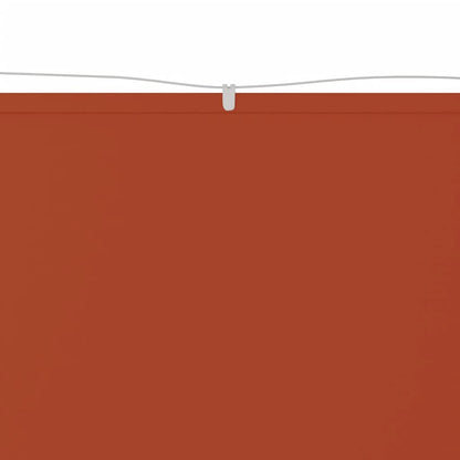 Luifel Verticaal Oxford Stof Kleurig 60 x 1000 cm Terracotta