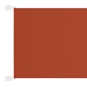 Verticale luifel 100x800 cm oxford stof terracotta