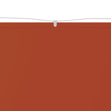 Luifel Verticaal Oxford Stof Kleurig 100 x 1200 cm Terracotta