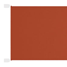 Luifel Verticaal Oxford Stof Kleurig 140 x 600 cm Terracotta
