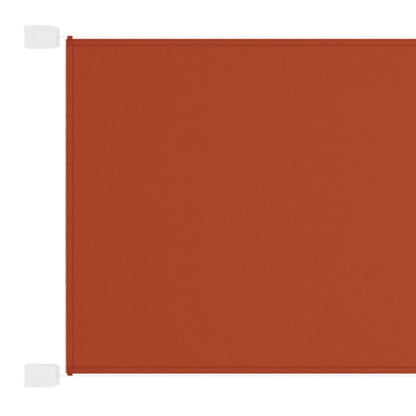 Luifel Verticaal Oxford Stof Kleurig 140 x 600 cm Terracotta