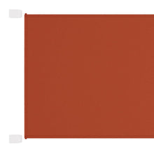 Luifel Verticaal Oxford Stof Kleurig 140 x 800 cm Terracotta