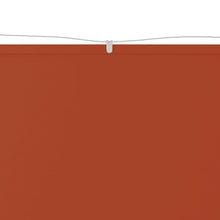 Luifel Verticaal Oxford Stof Kleurig 140 x 800 cm Terracotta