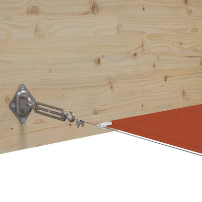 Luifel verticaal 180x600 cm oxford stof terracottakleurig