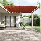 Luifel verticaal 180x600 cm oxford stof terracotta