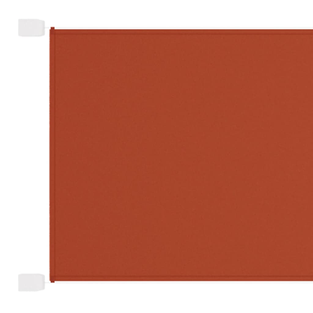 Luifel Verticaal Oxford Stof Kleurig 180 x 1200 cm Terracotta