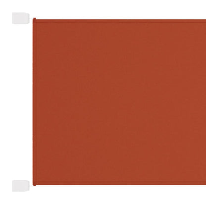 Luifel Verticaal Oxford Stof Kleurig 180 x 1200 cm Terracotta
