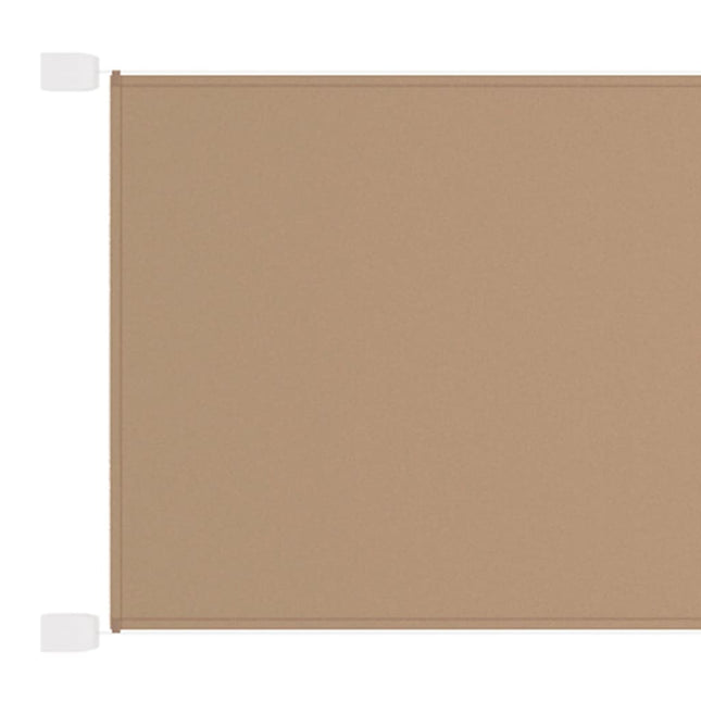 Luifel Verticaal Oxford Stof Taupe 60 x 420 cm