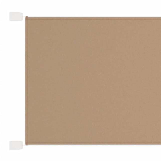 Luifel Verticaal Oxford Stof 60 x 800 cm Taupe