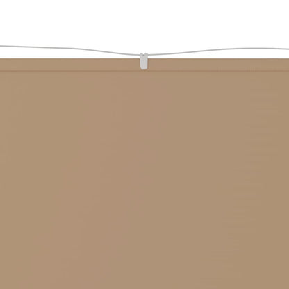 Luifel Verticaal Oxford Stof 60 x 1000 cm Taupe