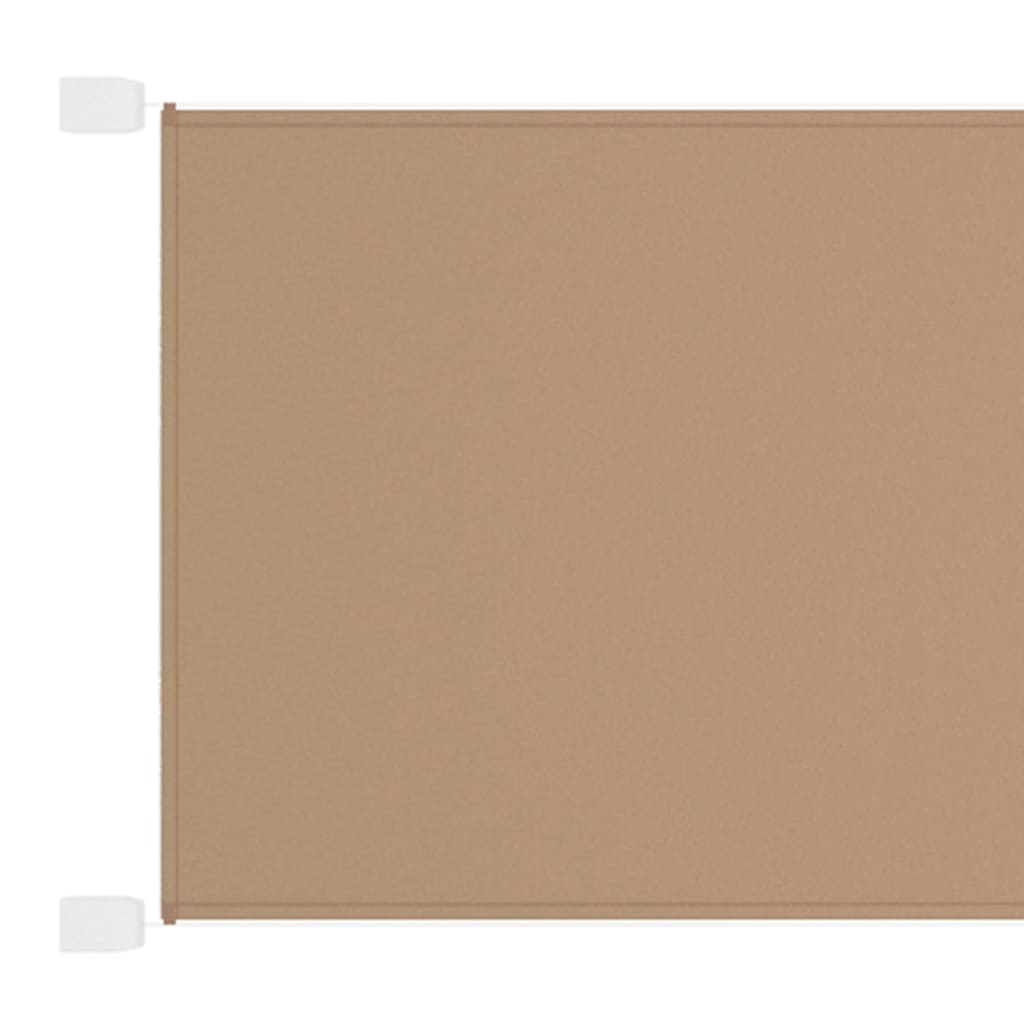 Luifel Verticaal Oxford Stof 60 x 1200 cm Taupe