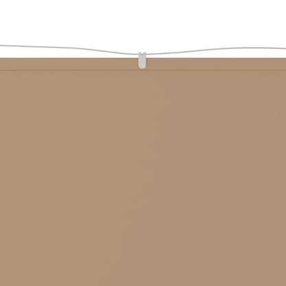 Luifel Verticaal 100X100 Cm Oxford Stof 100 x 1000 cm Taupe