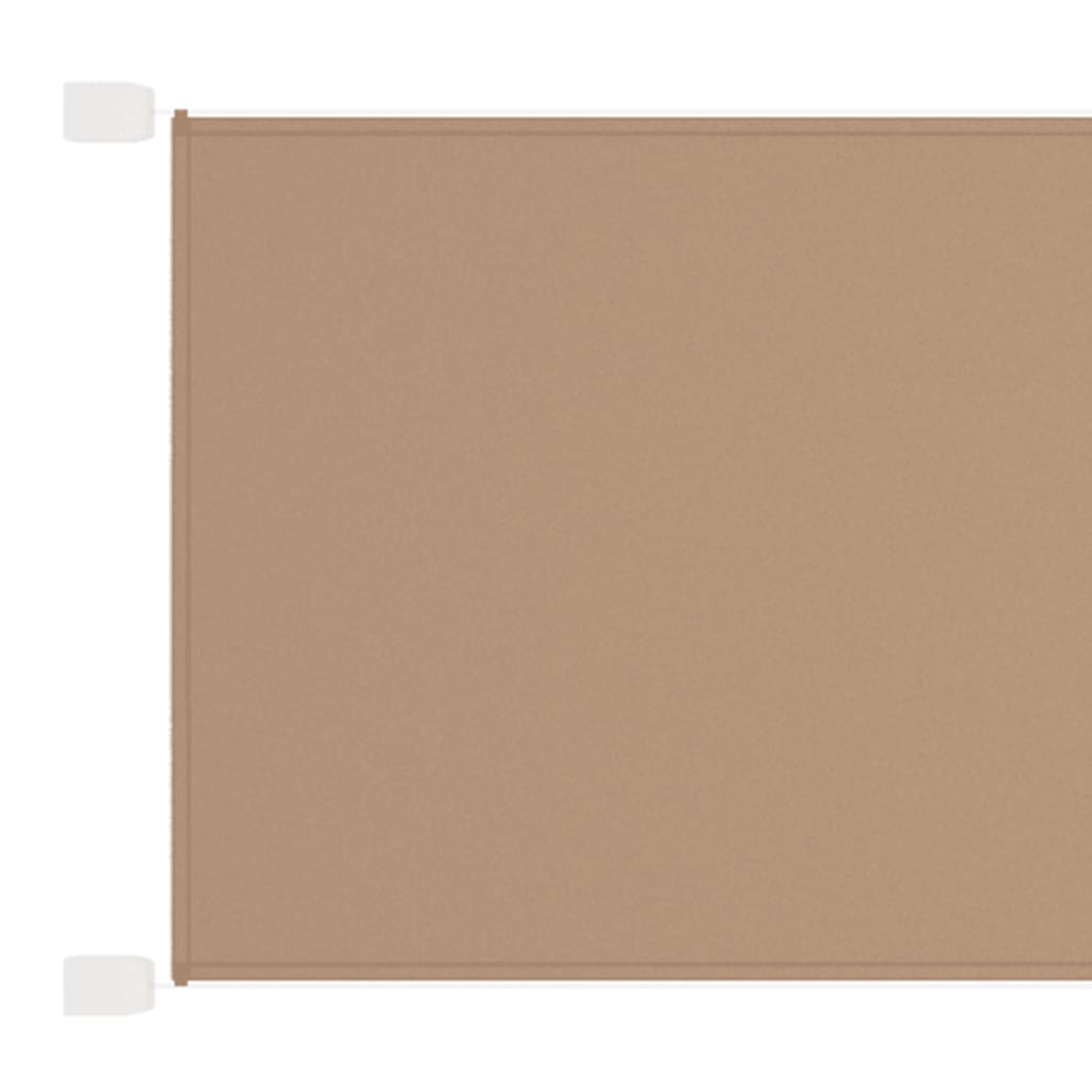Luifel Verticaal Oxford Stof 100 x 1200 cm Taupe