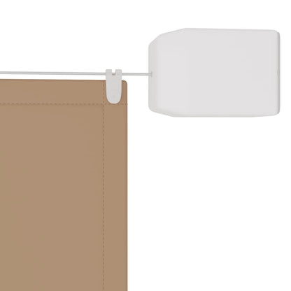 Luifel Verticaal Oxford Stof 100 x 1200 cm Taupe