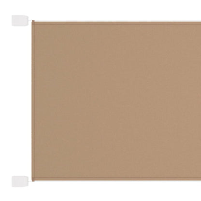 Luifel Verticaal Oxford Stof 140 x 600 cm Taupe