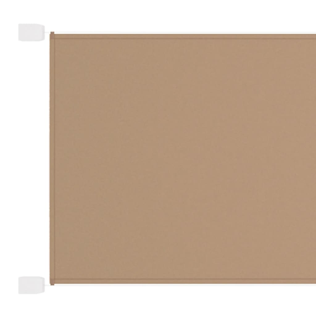 Luifel Verticaal Oxford Stof 140 x 800 cm Taupe
