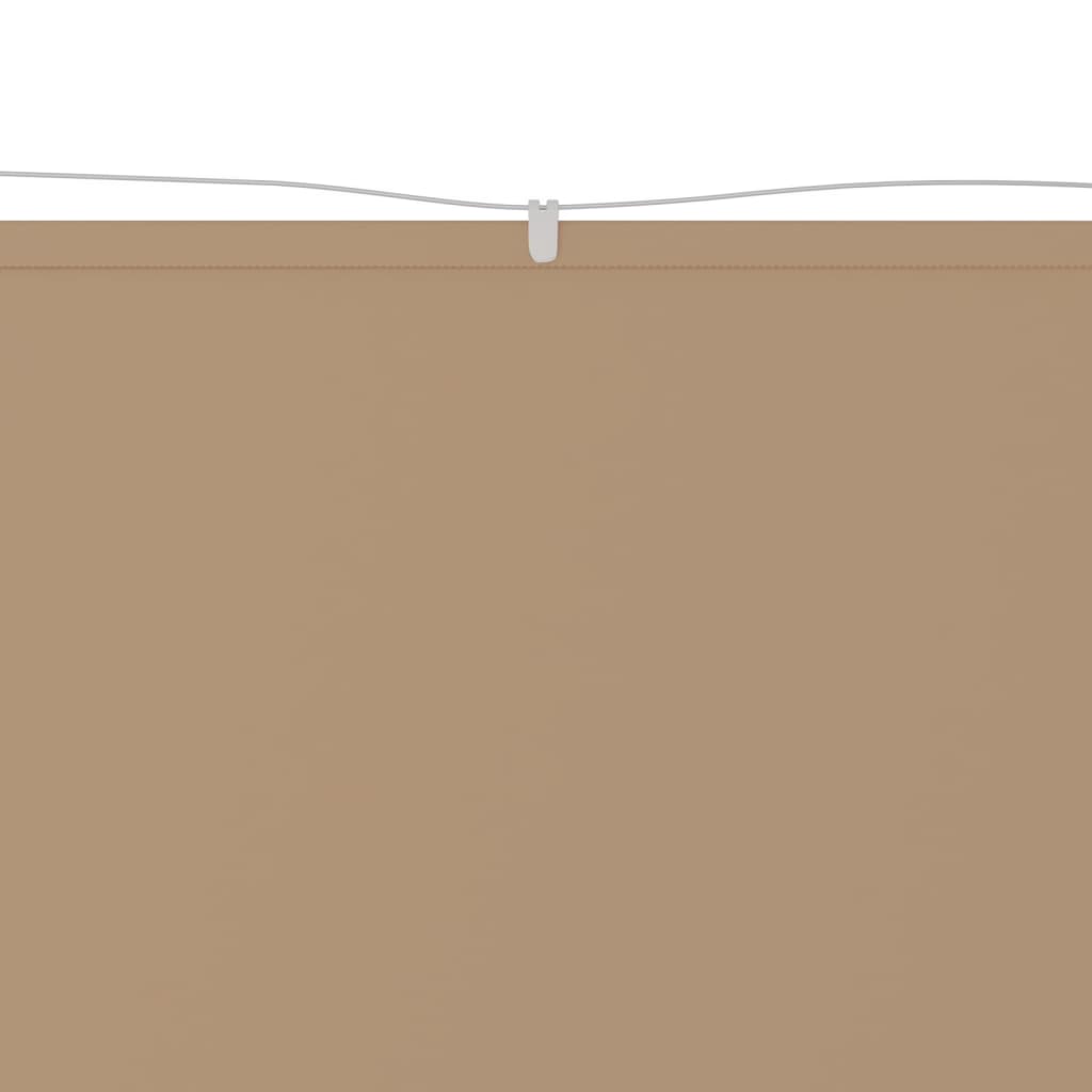 Luifel Verticaal Oxford Stof 180 x 1000 cm Taupe