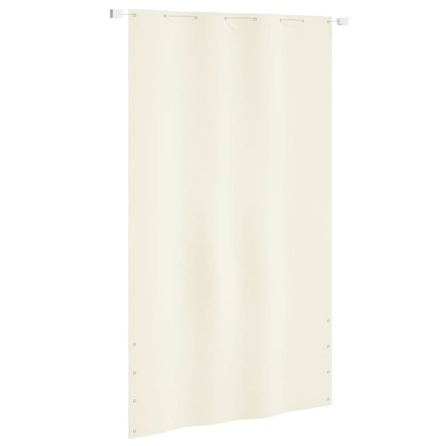 Balkonscherm Oxford Stof Kleurig 140 x 240 cm Crème