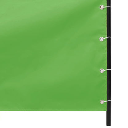 Balkonscherm 80x240 cm oxford stof lichtgroen 80 x 240 cm Lichtgroen