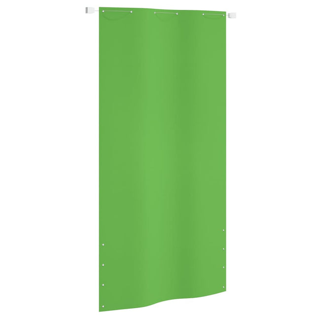 Balkonscherm Oxford Stof 120 x 240 cm Lichtgroen