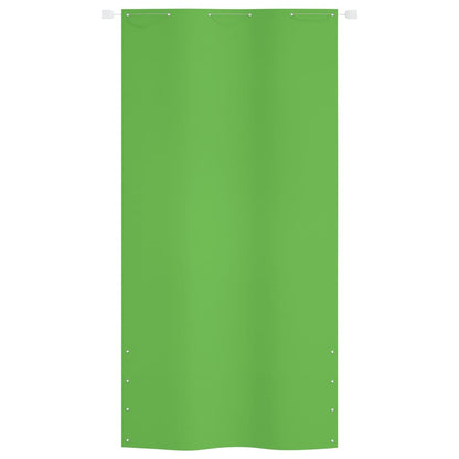 Balkonscherm Oxford Stof 120 x 240 cm Lichtgroen