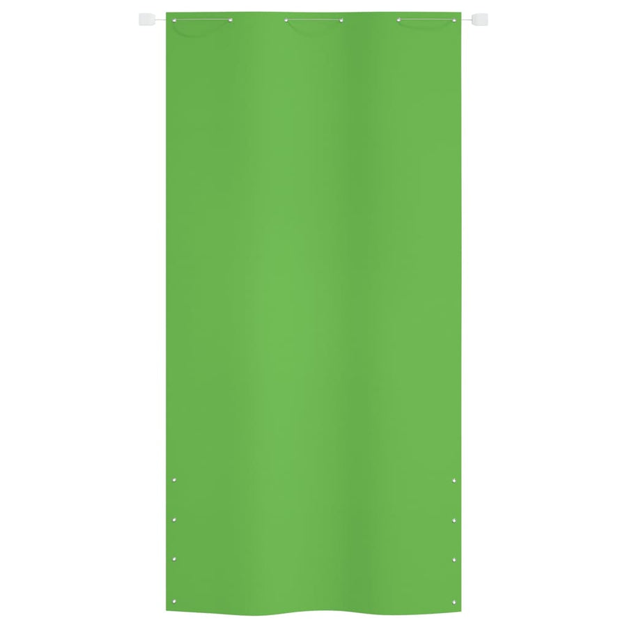 Balkonscherm Oxford Stof 120 x 240 cm Lichtgroen