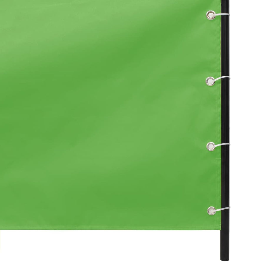 Balkonscherm Oxford Stof 120 x 240 cm Lichtgroen