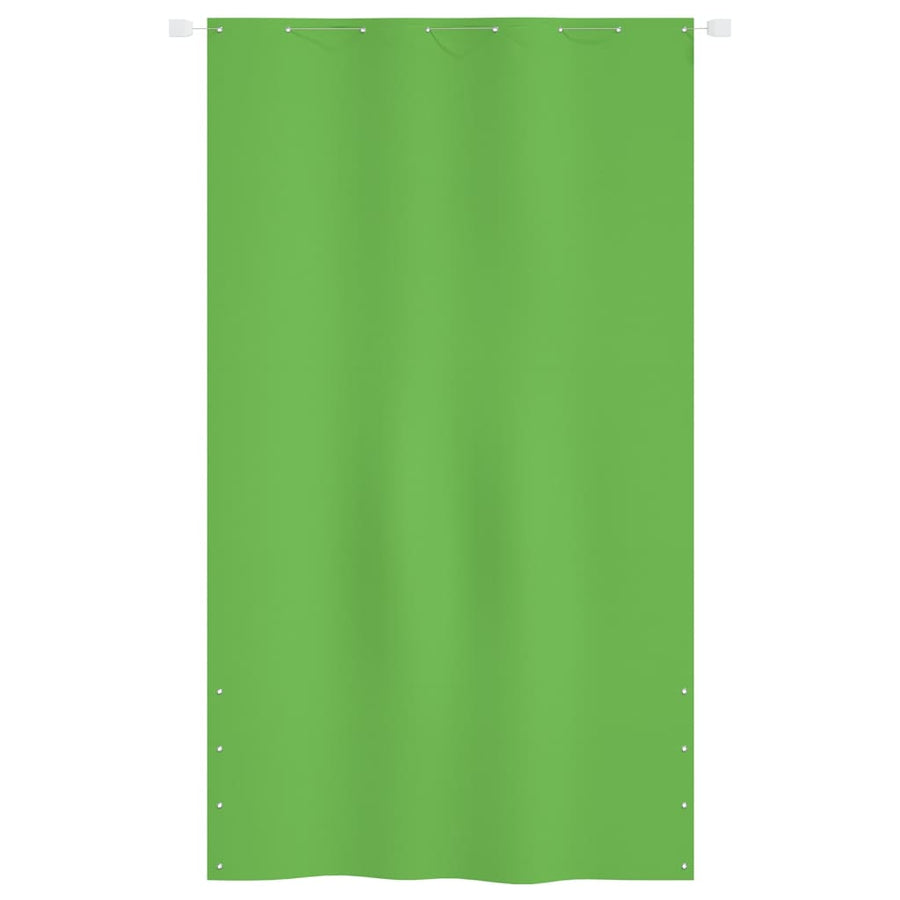Balkonscherm Oxford Stof 140 x 240 cm Lichtgroen
