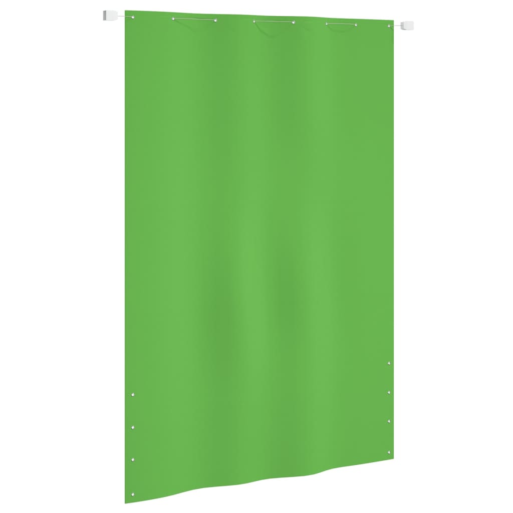 Balkonscherm 160x240 cm oxford stof lichtgroen 160 x 240 cm Lichtgroen