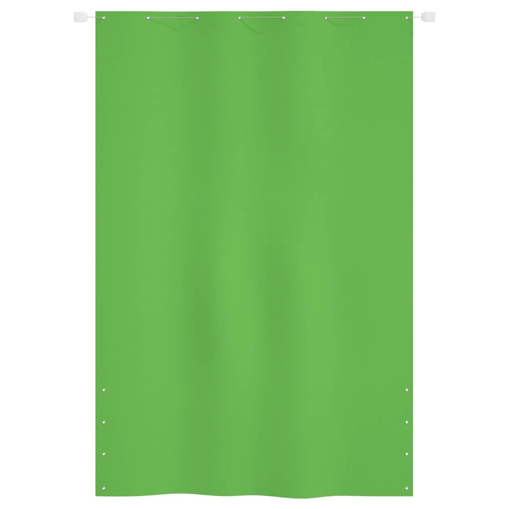 Balkonscherm 160x240 cm oxford stof lichtgroen 160 x 240 cm Lichtgroen