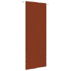 Balkonscherm 80x240 cm oxford stof terracottakleurig 80 x 240 cm Terracotta