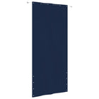 Balkonscherm Oxford Stof 120 x 240 cm Blauw